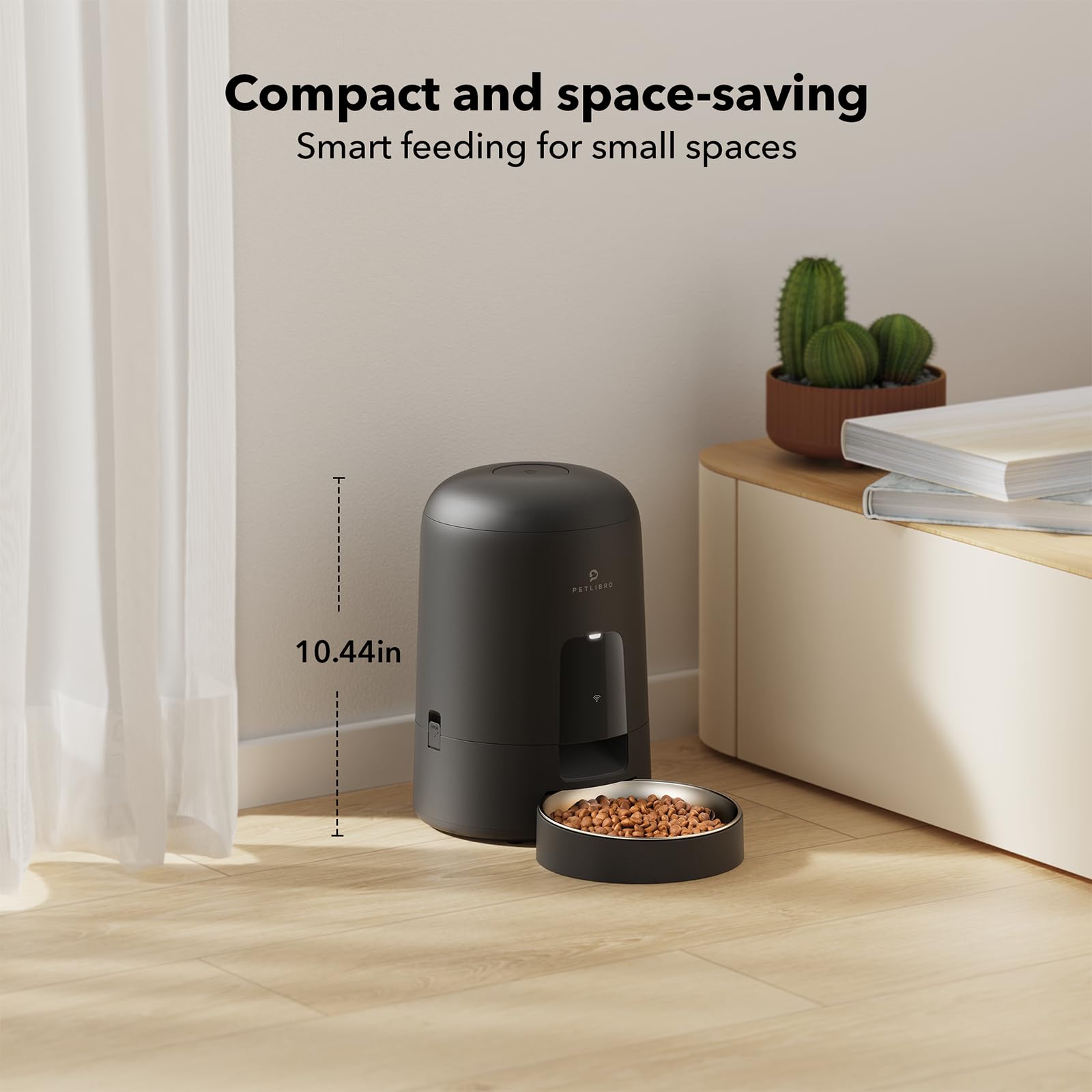 Smart Wi-Fi Cat Feeder with 30 Day Battery Life