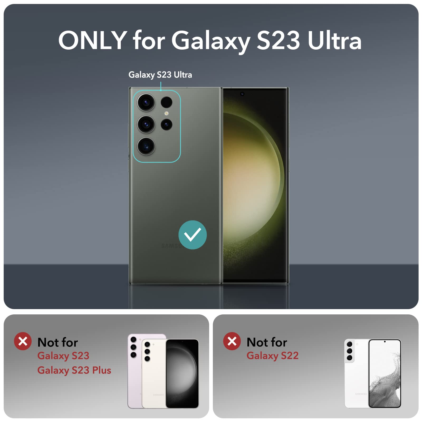 Samsung Galaxy S23 Ultra Case with Military-Grade Protection
