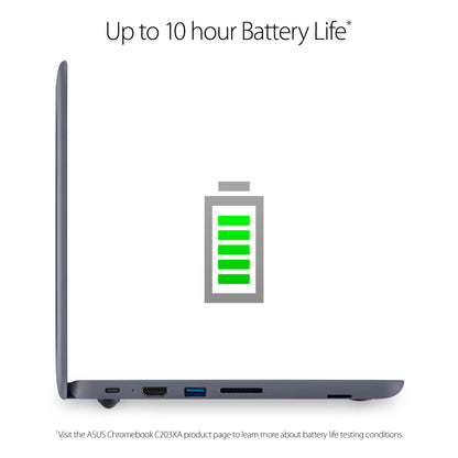 ASUS Chromebook CM14 14 Inch Kompanio 520 Gray Anti Glare