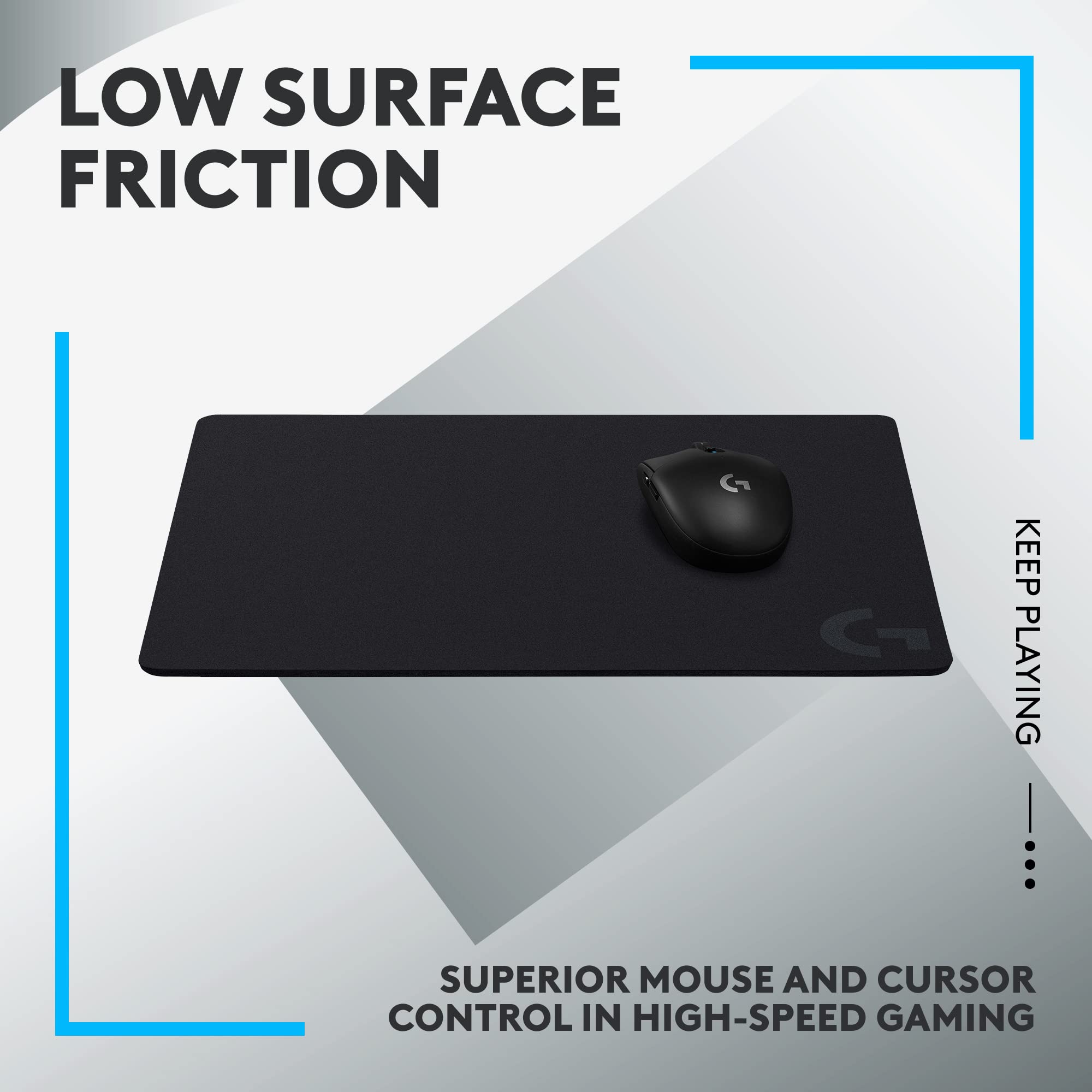 Logitech G840 XL Gaming Mouse Pad for Enhanced Comfort