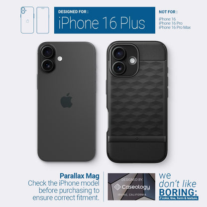 Caseology Parallax Mag iPhone 16 Pro Case with Ergonomic Design