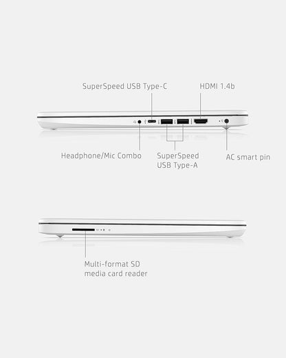 HP 14 Laptop with Intel Celeron for Portable Productivity