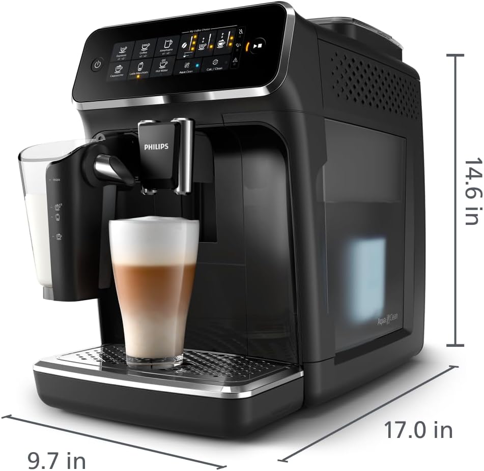 Philips 3200 Series Espresso Machine with Milk Frother