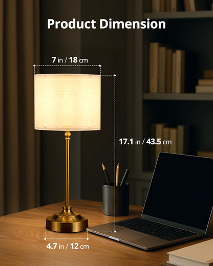 Bojim Cordless Rechargeable Lamp 17Inch USB Port 6000mAh