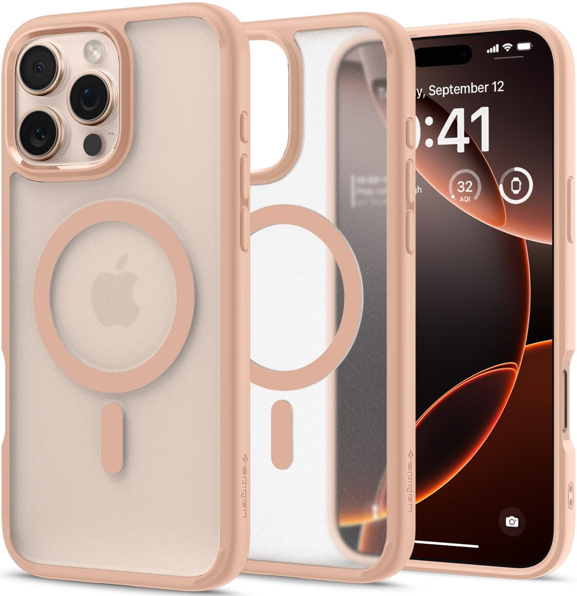 Spigen iPhone 16 Case with MagSafe Military-Grade Protection