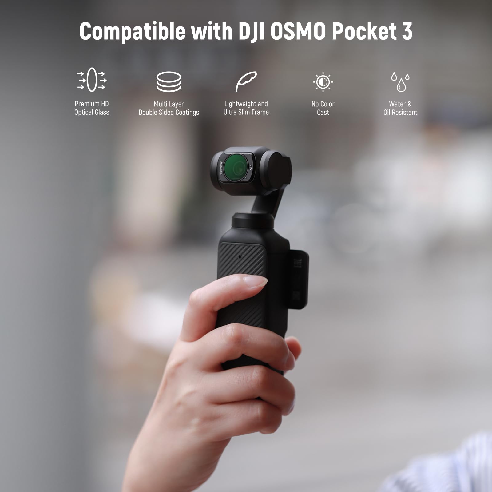 Neewer HD CPL ND Filter Kit for DJI OSMO Pocket
