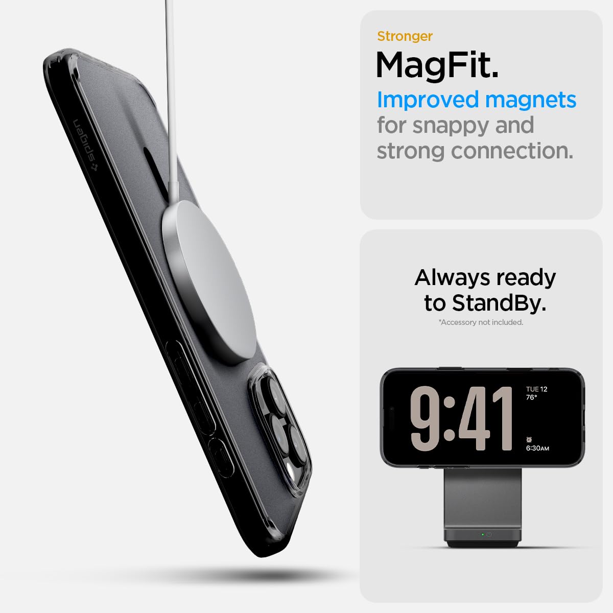Spigen Ultra Hybrid iPhone 16 Pro Max Case with MagSafe Compatibility