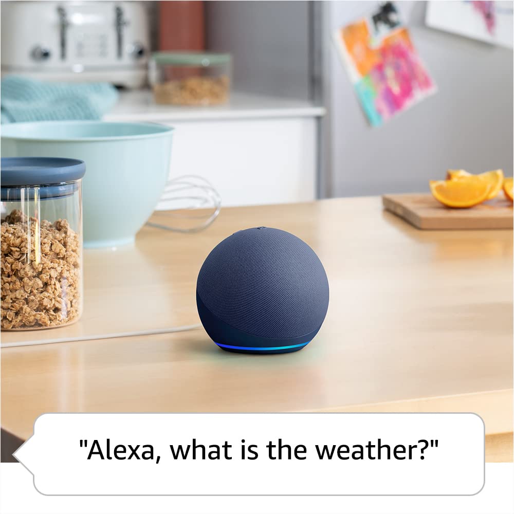 Echo Dot Smart Speaker With Rich Sound In Charcoal Plus