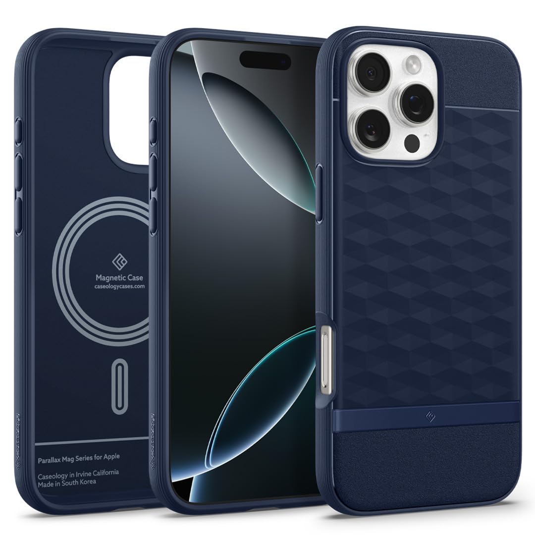 Caseology Parallax Mag iPhone 16 Pro Case with Ergonomic Design