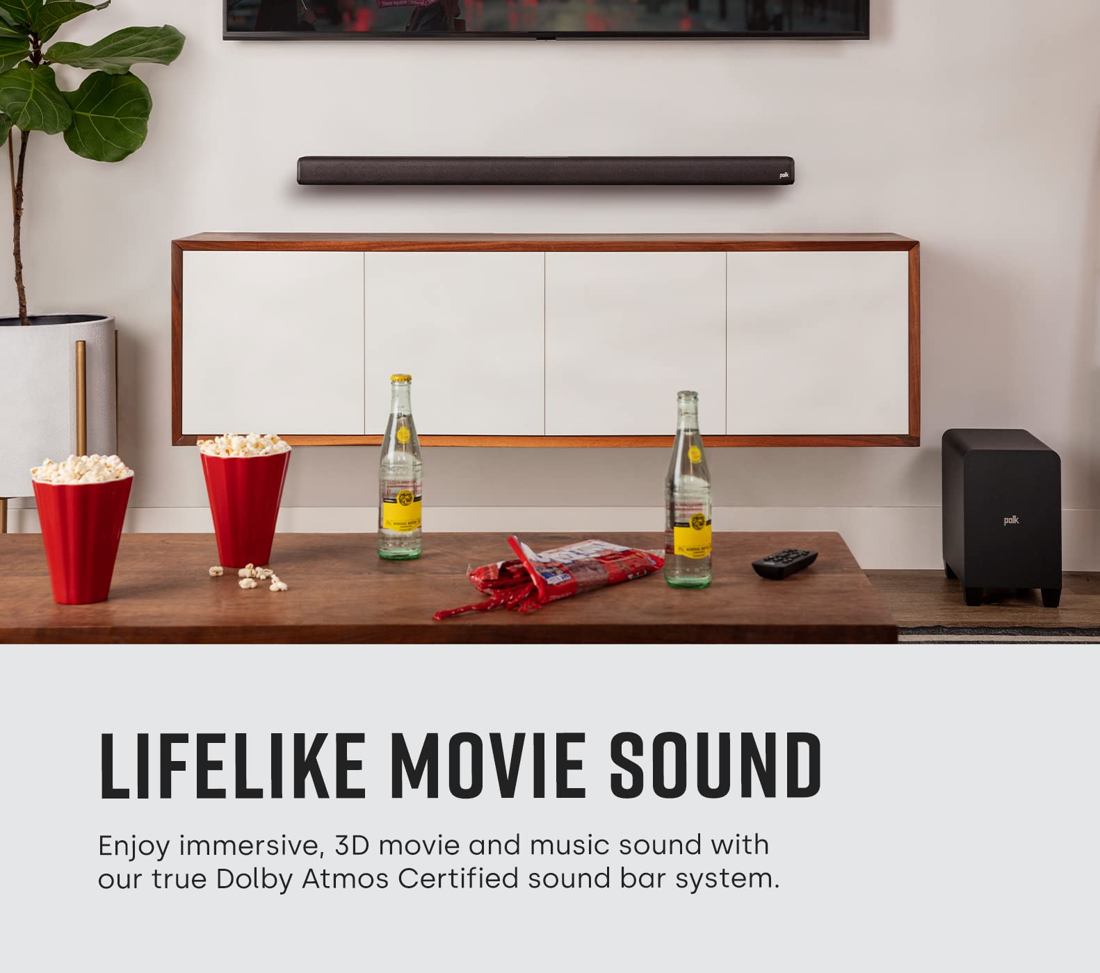 Polk Audio Signa S2 Sound Bar with Wireless Subwoofer