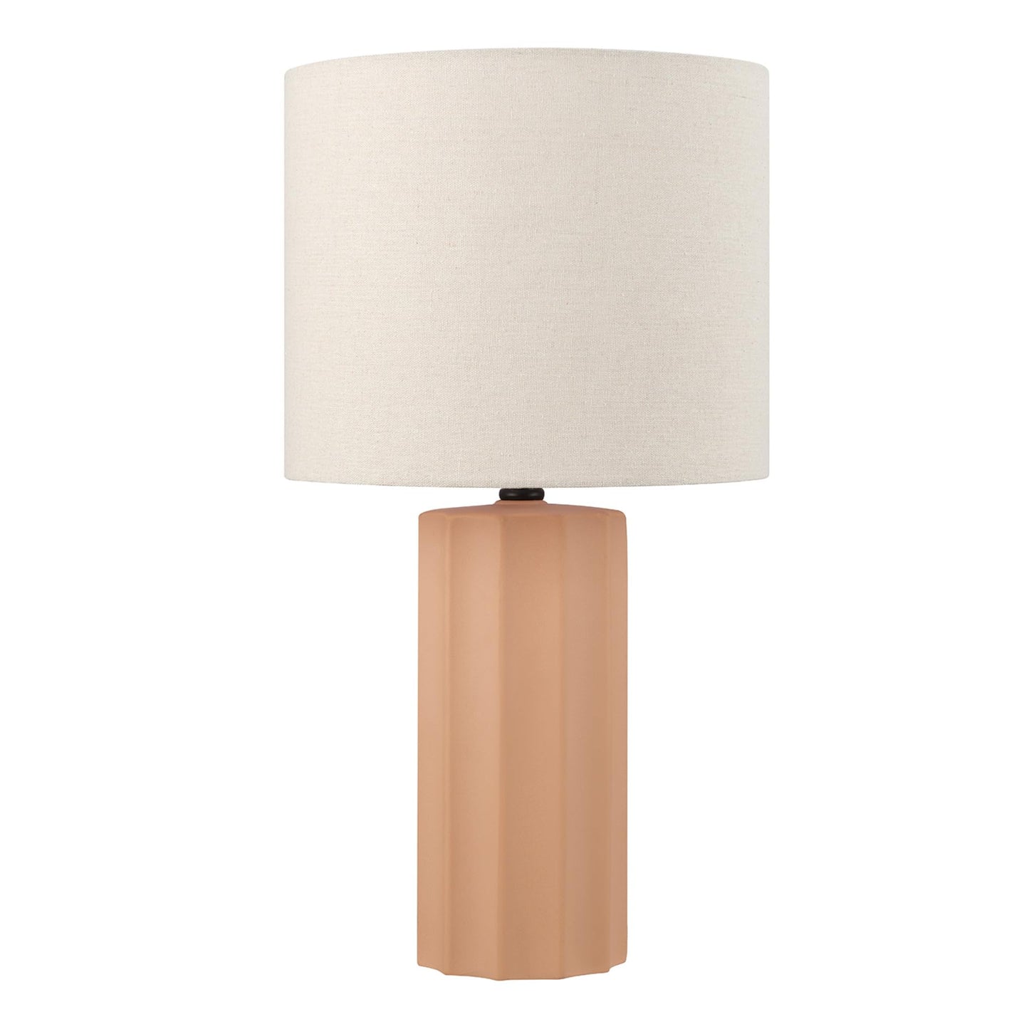 Maya 21 Inch Clear Glass Fillable Table Lamp
