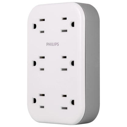 Philips EZFit 3 Outlet Surge Tap With USB Charging Now