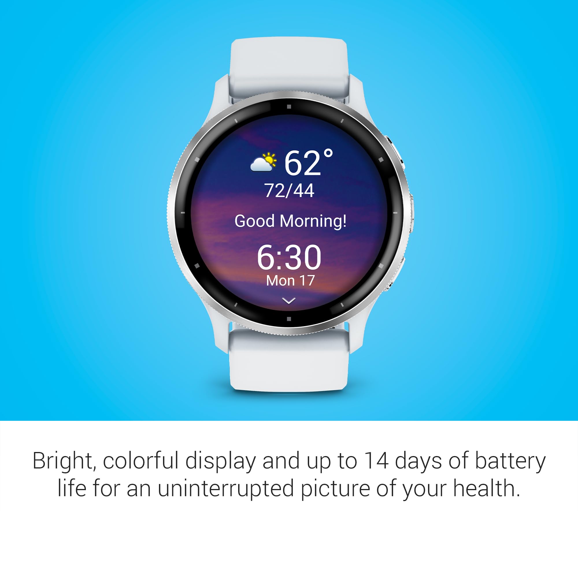Garmin Venu 3S Smartwatch AMOLED Display Long Battery Life
