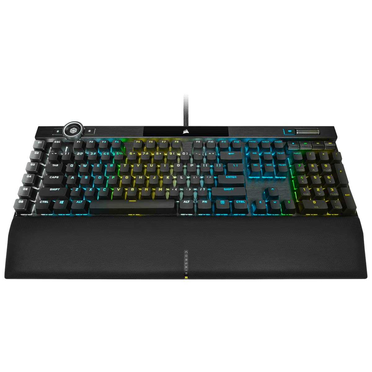 Corsair K100 RGB Gaming Keyboard with Hyper-Processing Technology