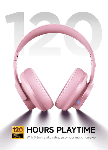 Picun B8 Bluetooth Headphones 120H Playtime With 3 EQ Modes