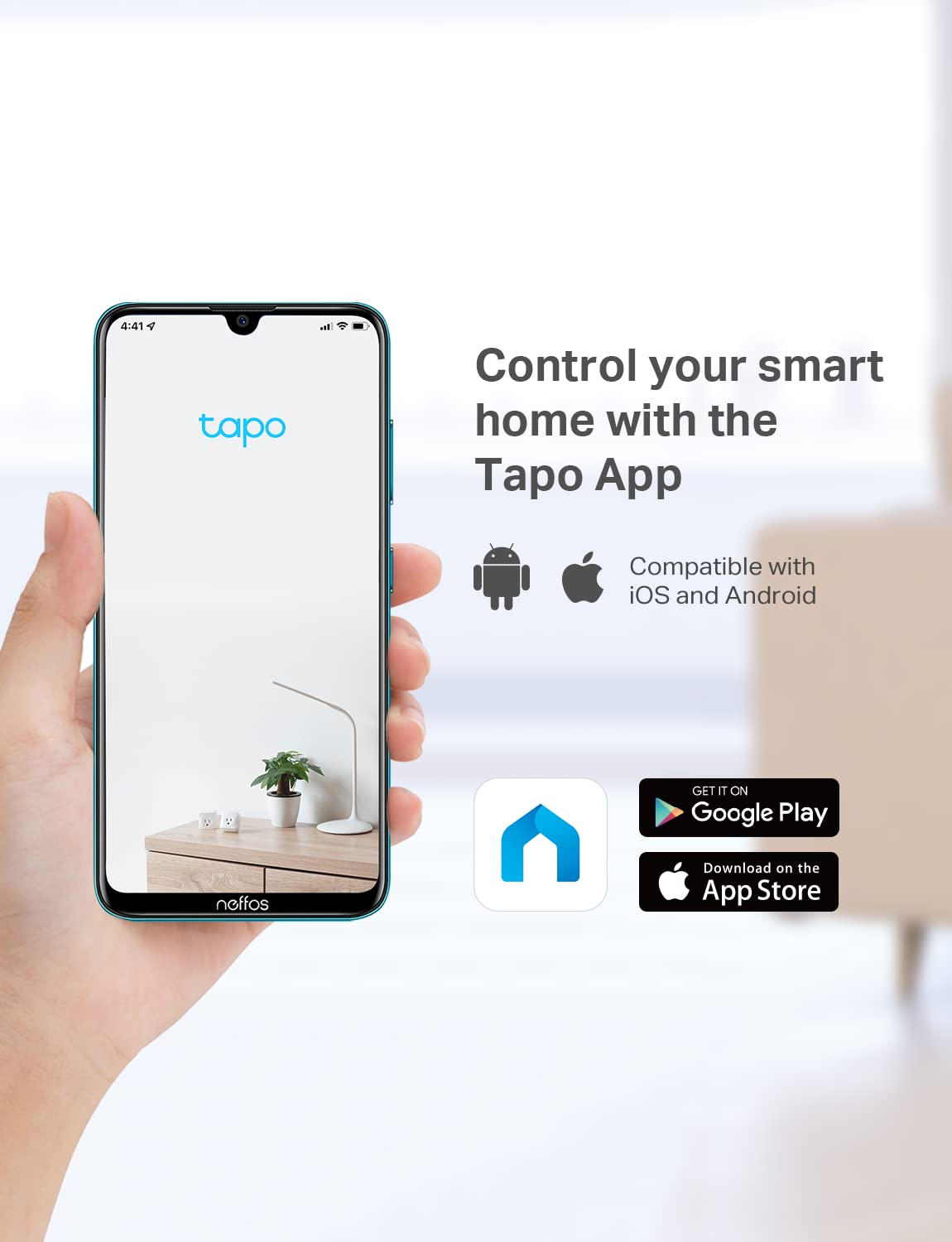 Tapo C100 1080P Indoor Security Camera with Night Vision