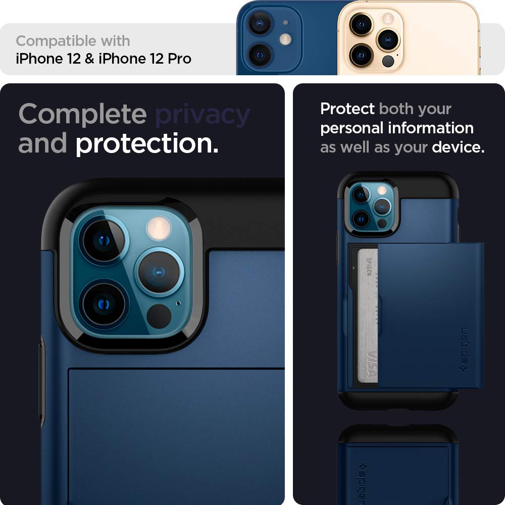 Spigen Slim Armor Case for iPhone 12 with Extreme Protection