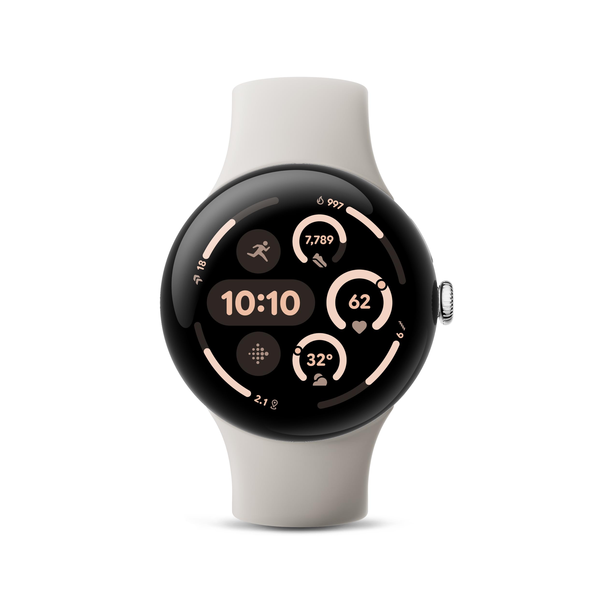 Google Pixel Watch 3 Android Smartwatch With Heart Tracking