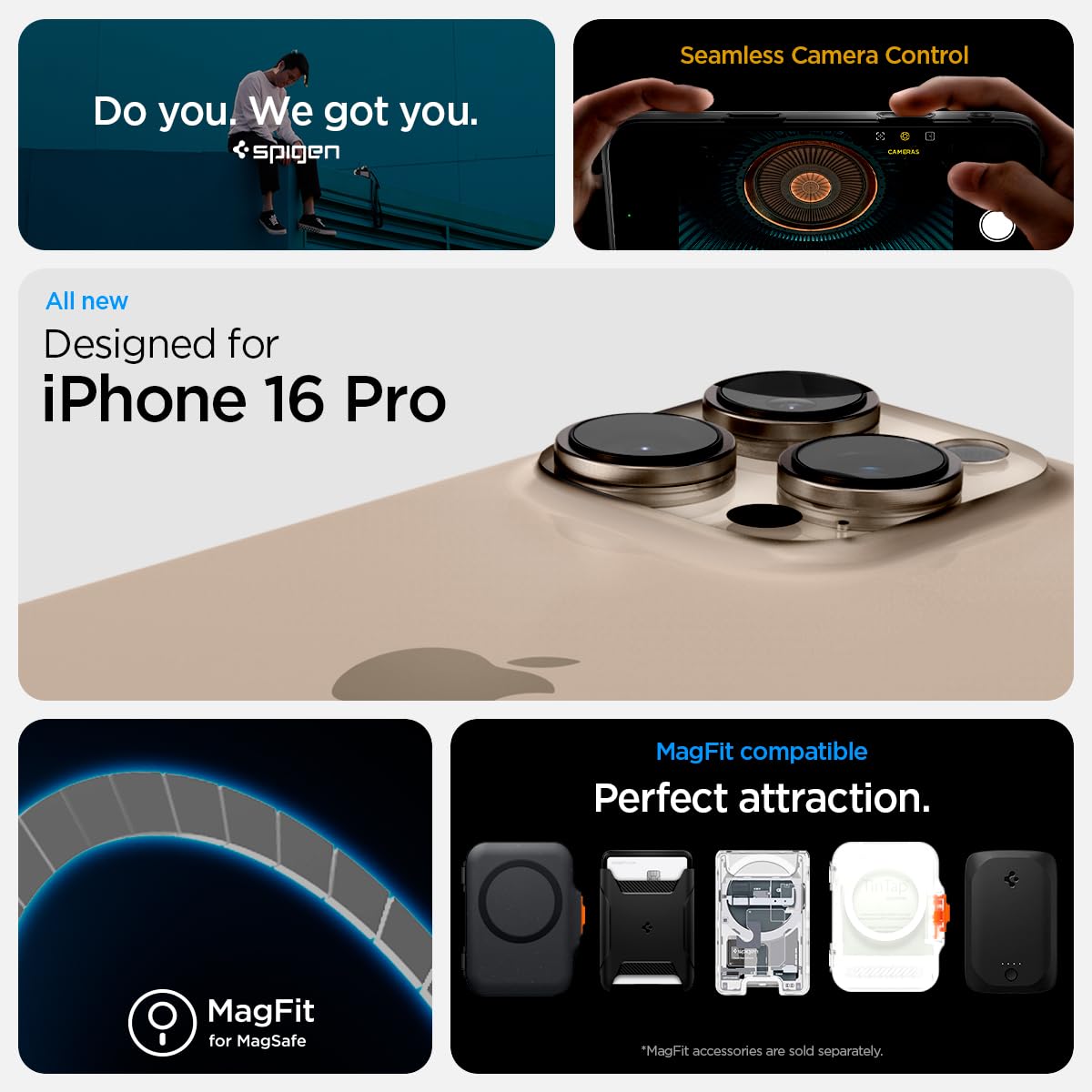 Spigen Ultra Hybrid iPhone 16 Pro Max Case with MagSafe Compatibility