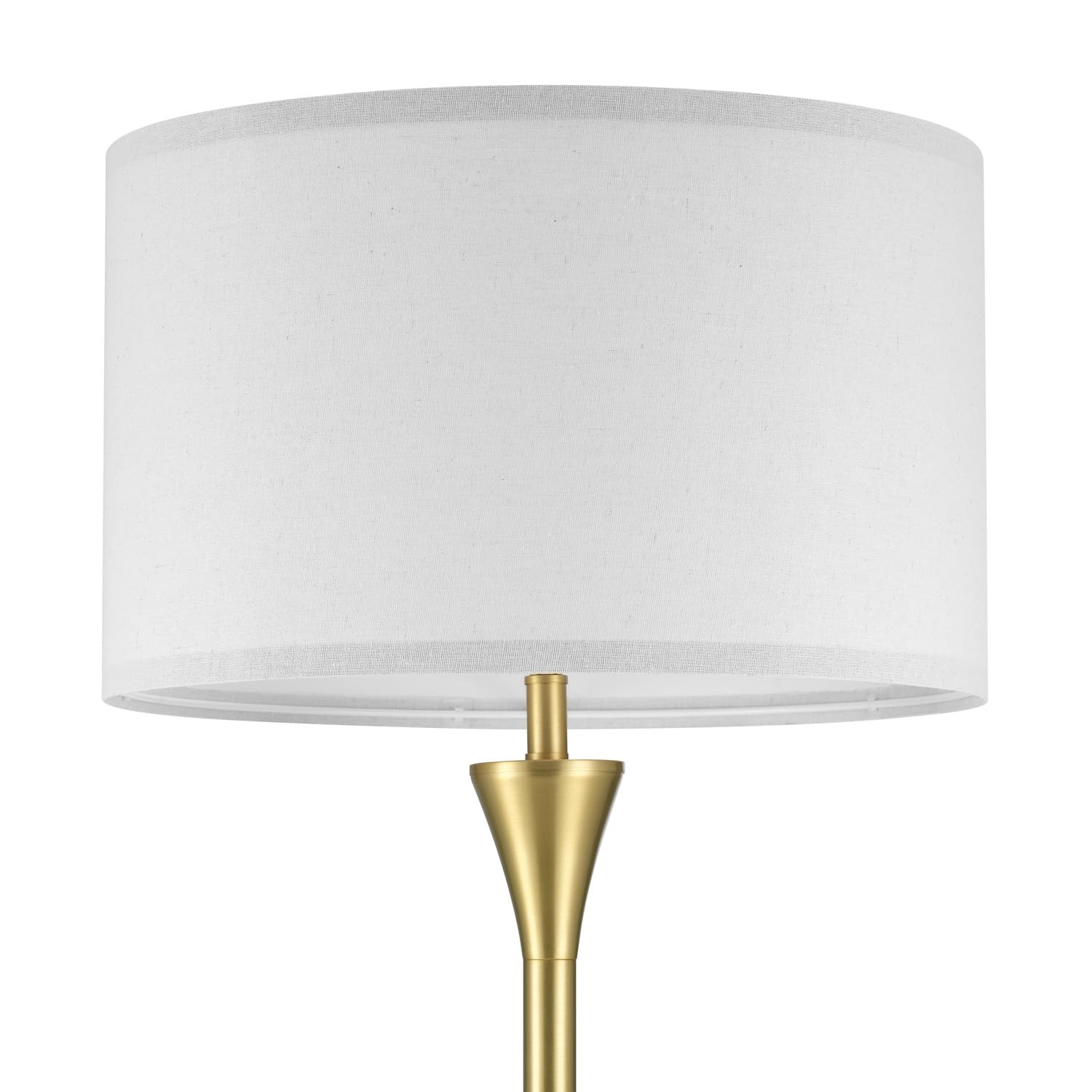 Modern 58 Inch Floor Lamp with Geometric Design