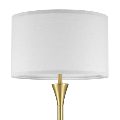 Modern 58 Inch Floor Lamp with Geometric Design