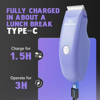Portable Low Noise Pet Grooming Clippers for Matted Hair