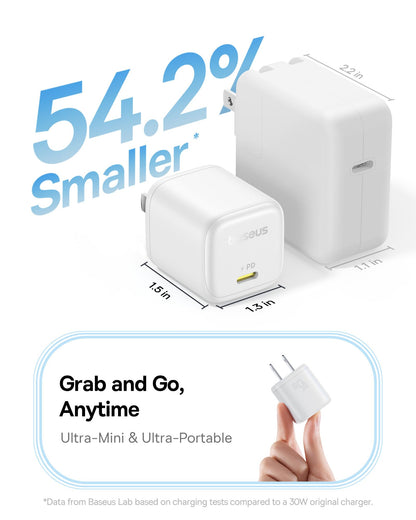 Baseus 45W USB C Fast Charger Block 2 Pack
