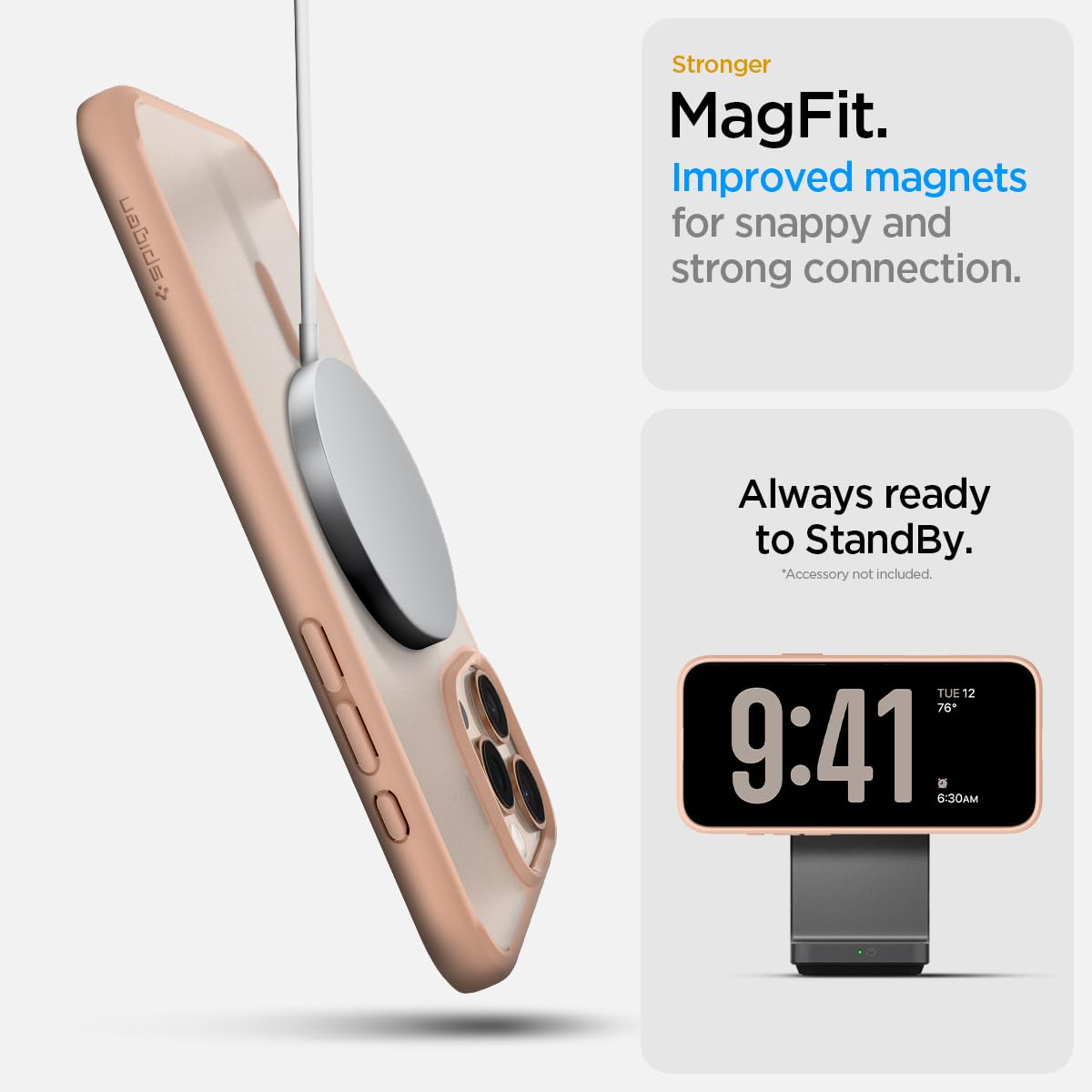Spigen Ultra Hybrid iPhone 16 Pro Max Case with MagSafe Compatibility
