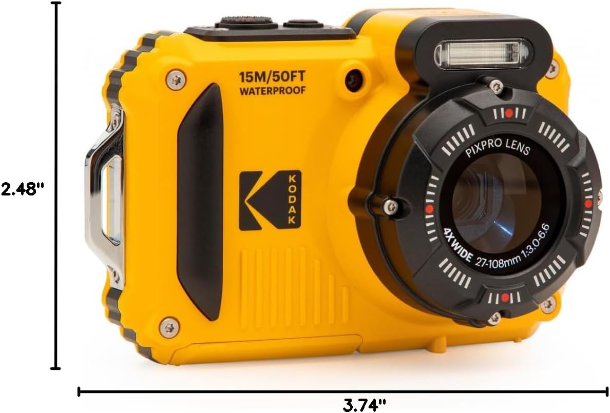 Kodak PIXPRO WPZ2 Waterproof Digital Camera for Adventure