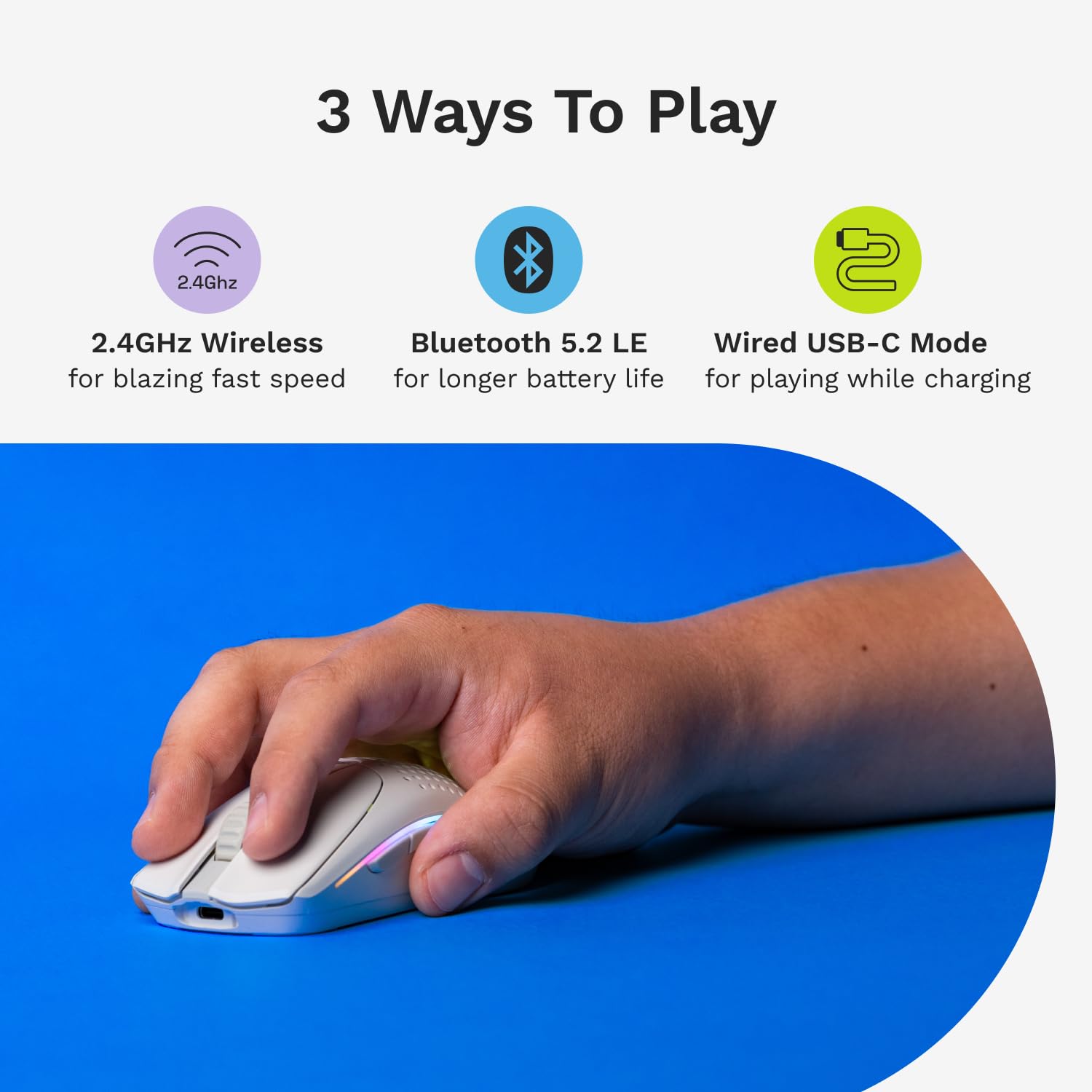 Glorious Model D Wireless Gaming Mouse Superlight Performance