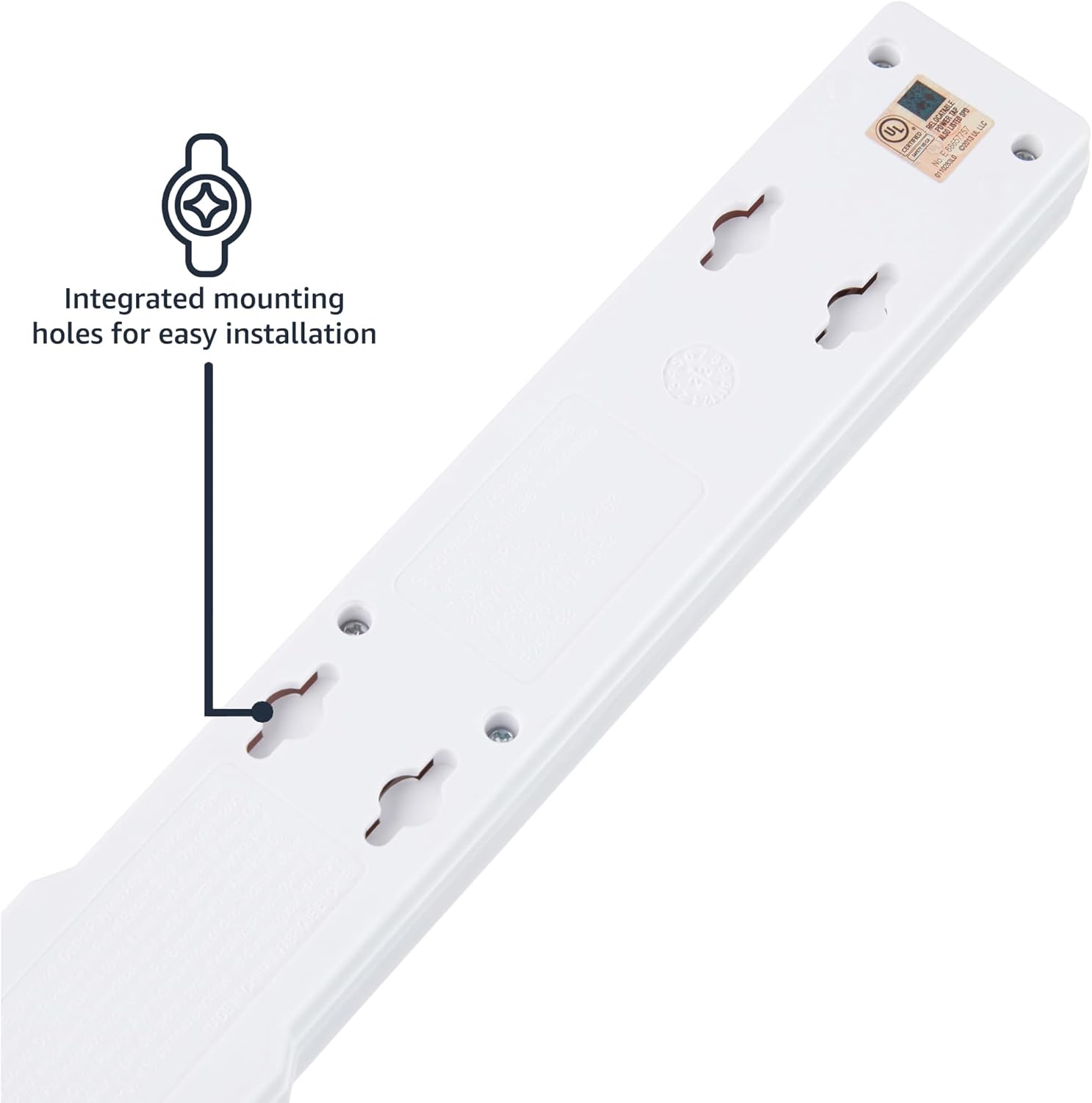Amazon Basics Surge Protector Power Strip With LED Indicator