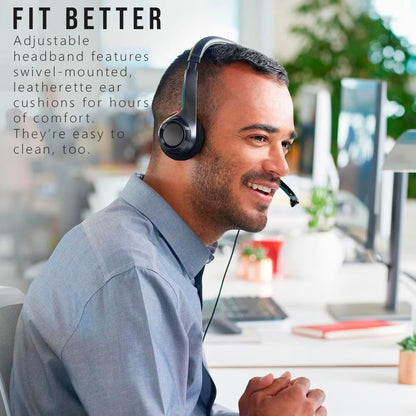 Logitech H390 Wired Headset with Noise Cancelling Mic