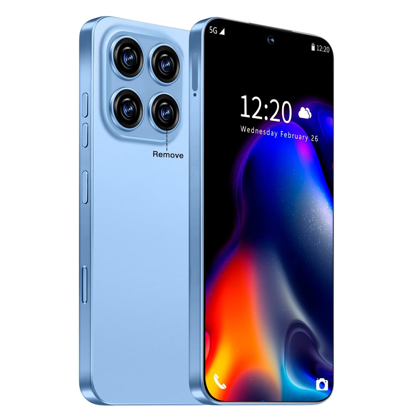 MMY 16PROMA X Unlocked Phone 6.99in HD Android 14 7000mAh 5G 16GB 512GB Deep Blue