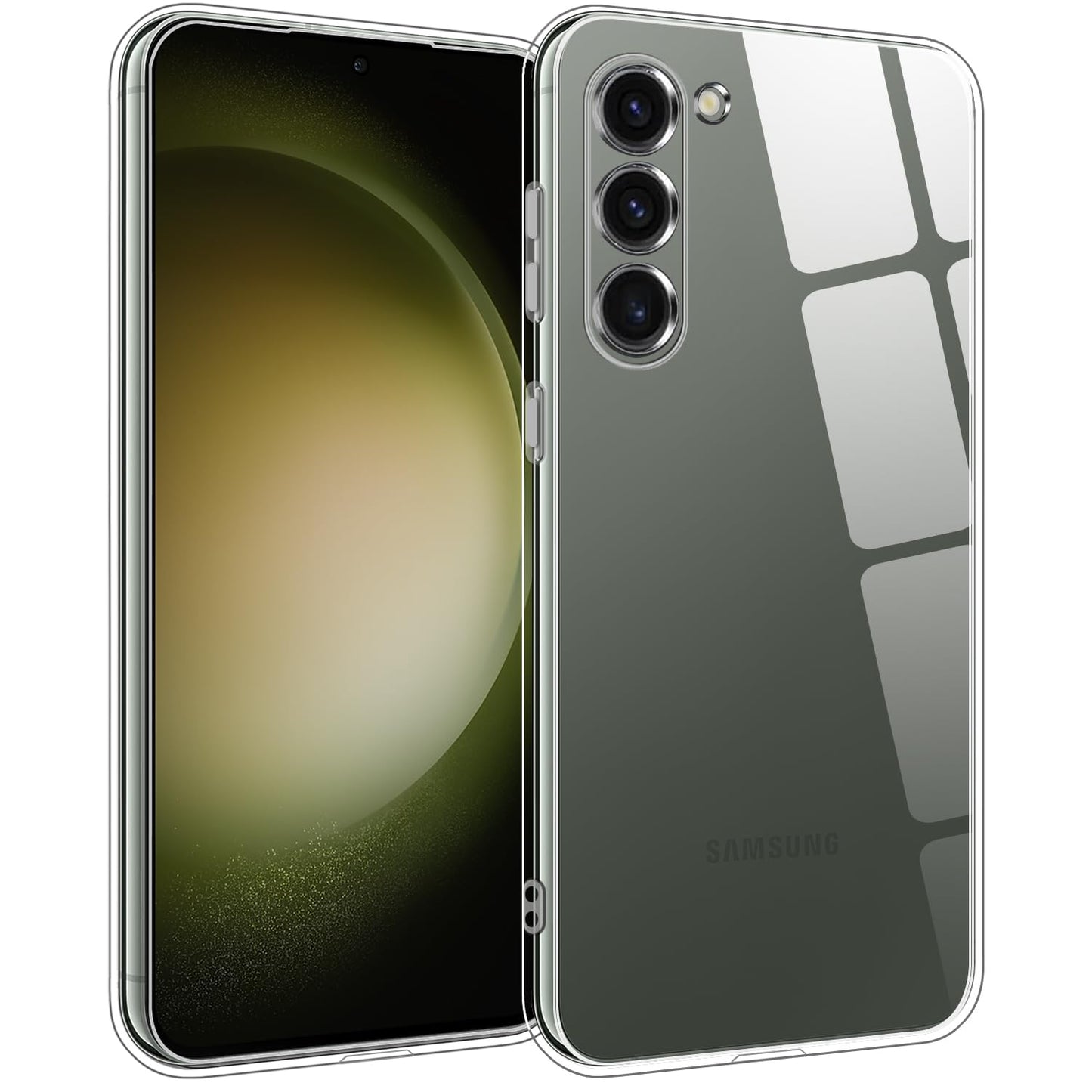 Tenoc Clear Case For Samsung Galaxy S22 6 Inch Non Yellowing Protective Bumper