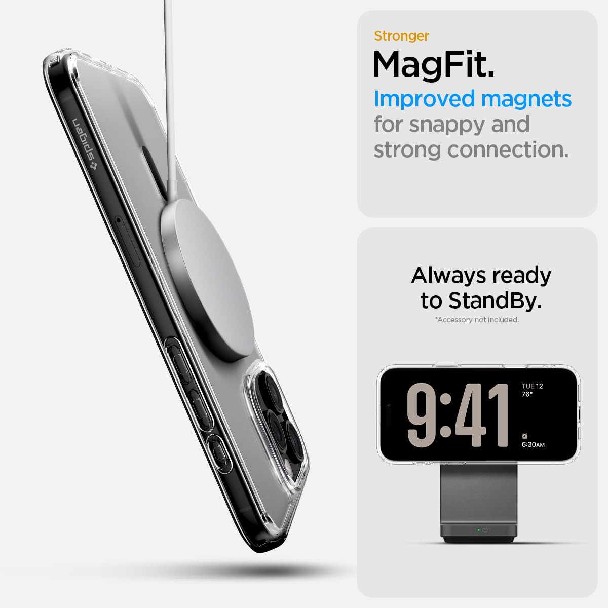 Spigen Ultra Hybrid iPhone 16 Pro Max Case with MagSafe Compatibility