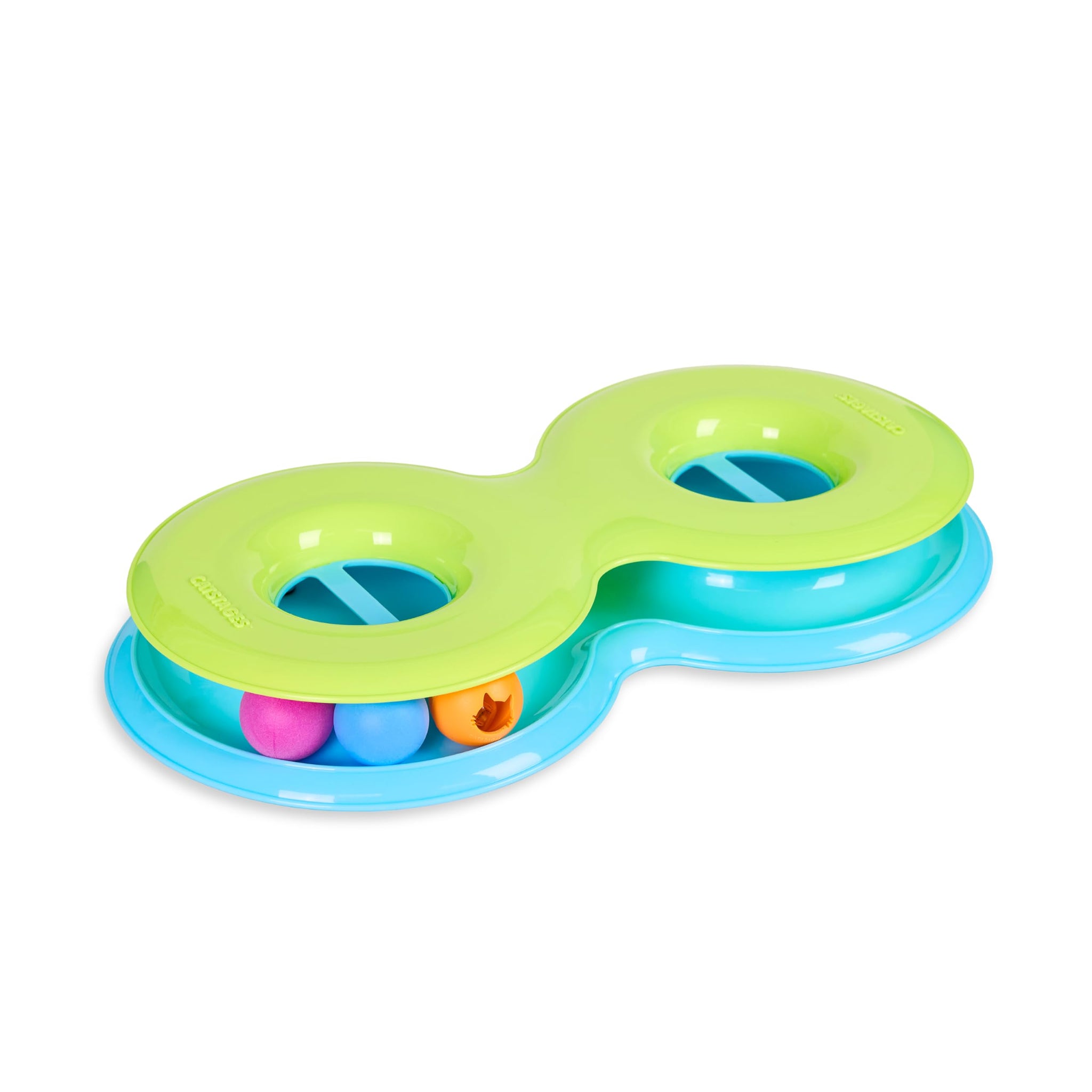 Interactive Three Level Cat Track Toy for Endless Fun