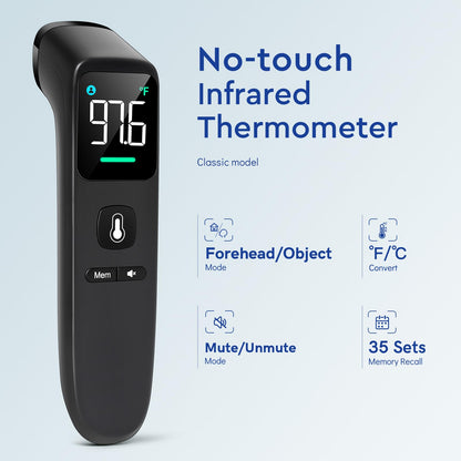 No Touch Digital Thermometer with Fever Alarm for Home Use