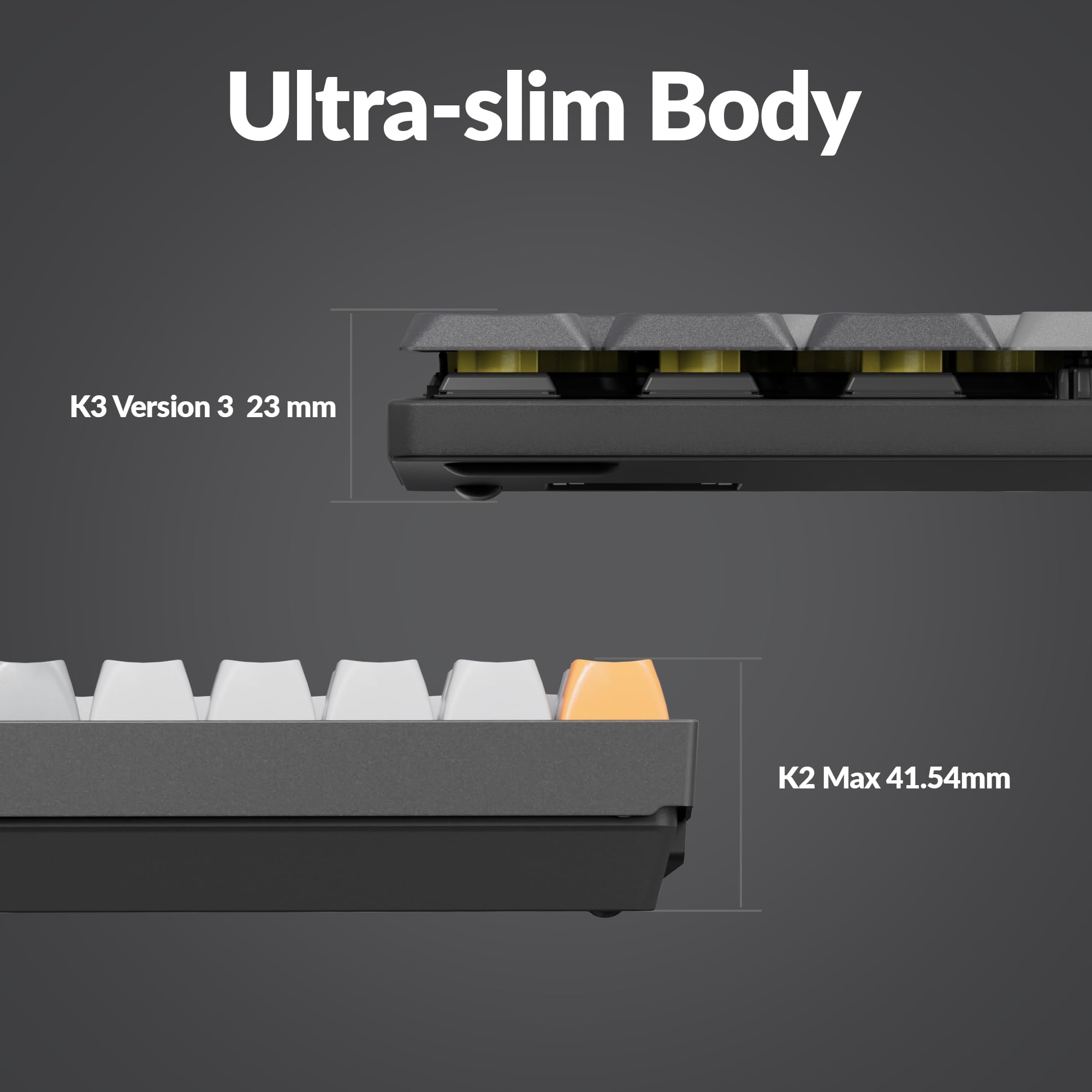 Keychron K3 Ultra Slim Wireless Mechanical Keyboard