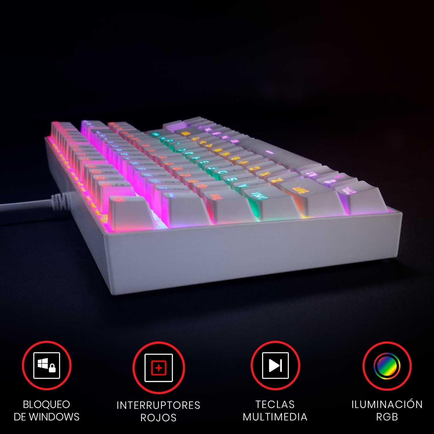 Redragon K552 Mechanical Gaming Keyboard with Red Switches