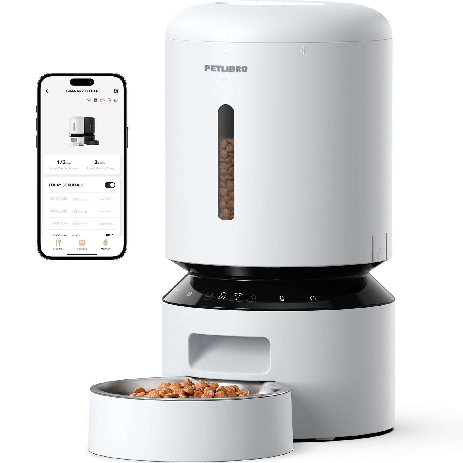 Automatic Cat Feeder with Freshness Preservation and Timed Meals