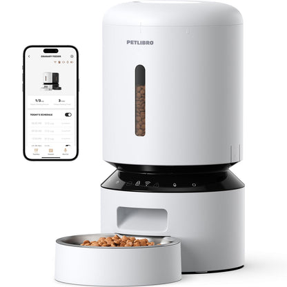 Automatic Cat Feeder with Freshness Preservation and Timed Meals