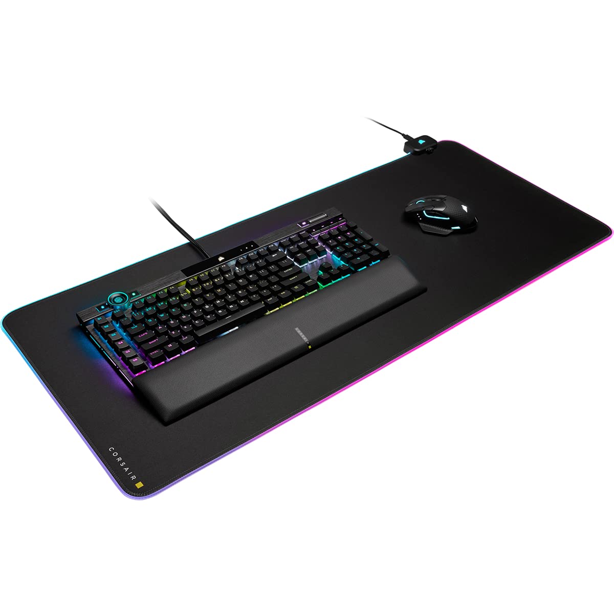 Corsair MM700 RGB Extended Gaming Mouse Pad with USB Hub