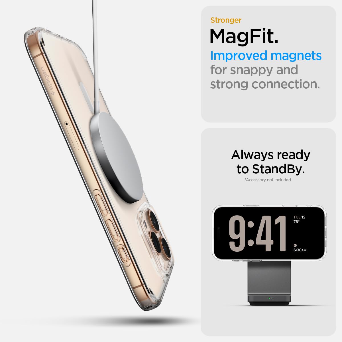 Spigen Ultra Hybrid iPhone 16 Pro Max Case with MagSafe Compatibility