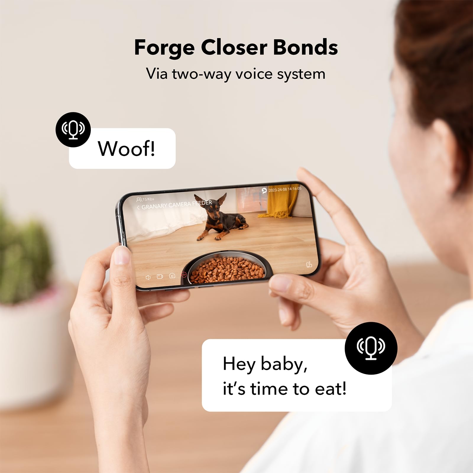 PETLIBRO Automatic Cat Feeder with HD Camera and Alerts