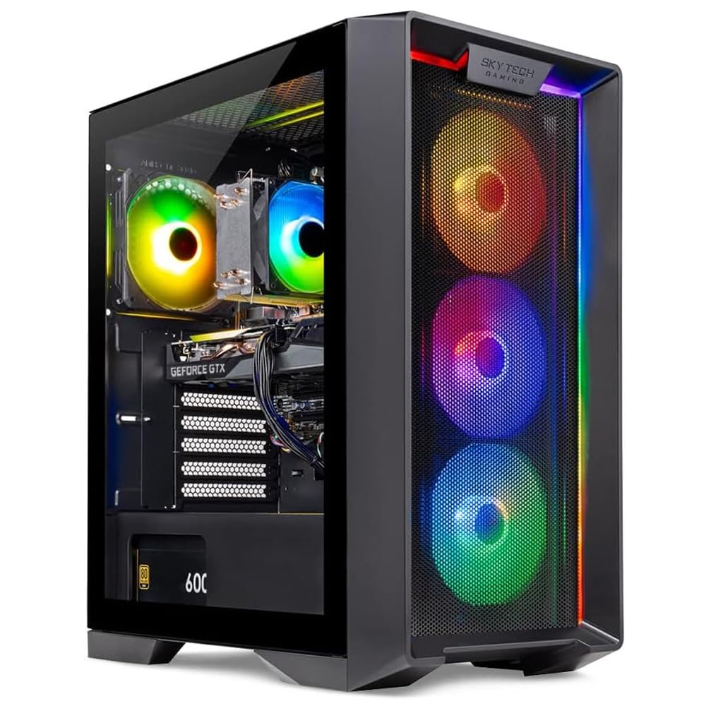 Skytech Nebula Gaming Desktop RTX 3050 Fast Performance