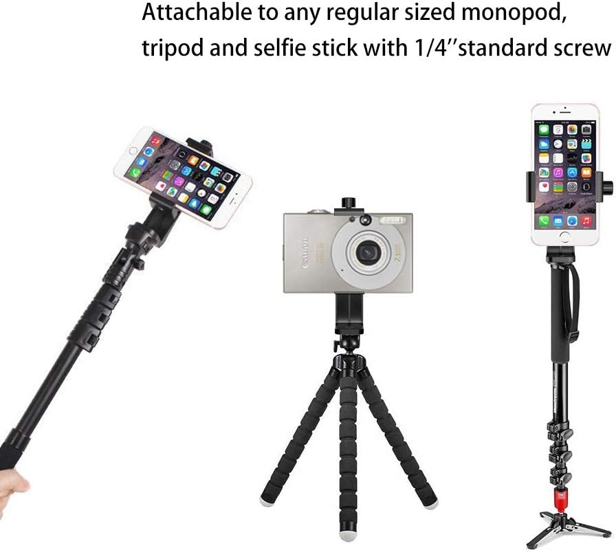 Ailun Phone Tripod Mount Adapter With Quarter Inch Screw