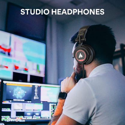 Maono MH601 Studio Monitor Headphones With 50mm Drivers
