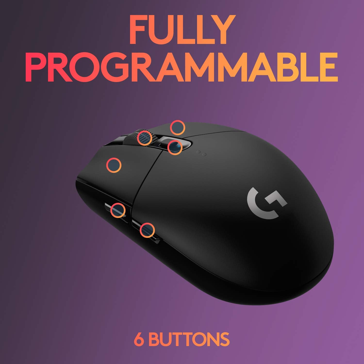 Logitech G305 Wireless Gaming Mouse with 12000 DPI Sensor