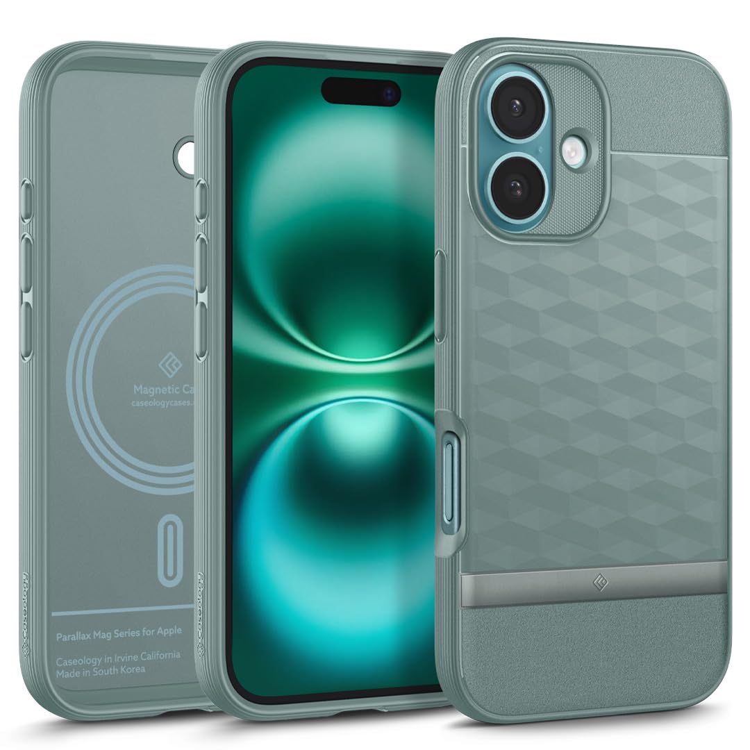 Caseology Parallax Mag iPhone 16 Pro Case with Ergonomic Design