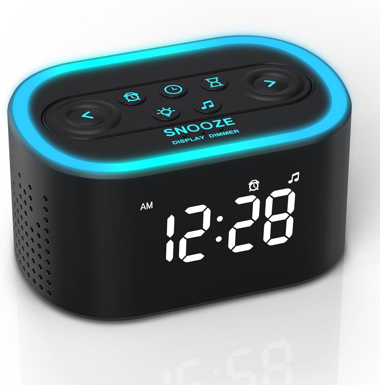 Reacher Digital Alarm Clock White Noise Sound Machine